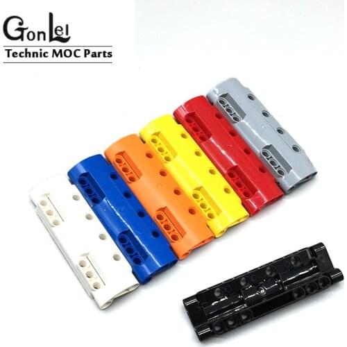 4Pcs/lot High-Tech Panels Curved 11x3 Panel 11954 MOC Building Blocks Bricks Parts DIY STEAM Ceartive Toys for High-Tech Cars