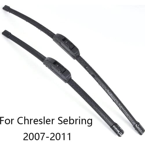 Car Windshield Wiper Blades for Chresler Sebring form 2007 2008 2009 2010 2011 Car Windscreen wiper Rubber