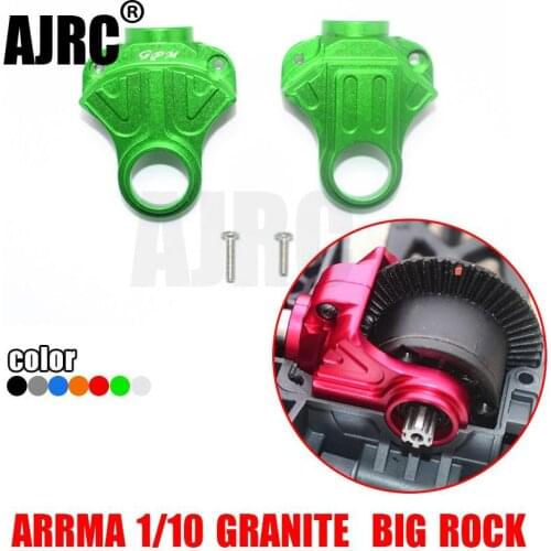 ARRMA GRANITE and BIG ROCK Crew Cab aluminum alloy front and rear universal differential housing-1 pair