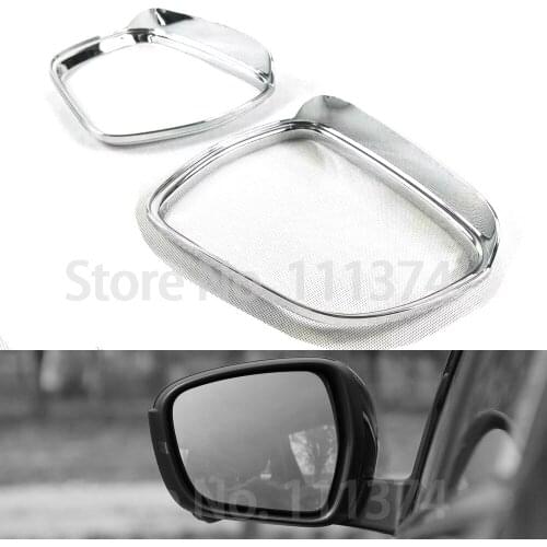 Chrome Rearview Mirror Rain Eyebrow Cover for Geely Atlas Boyue Emgrand NL-3 Proton X70 2018 2019 Trim Decoration Accessories