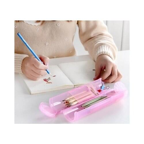 Free shipping BF050 Creative multifunctional candy color round detachable high-capacity storage box storage tube 16.5*8*5.5cm