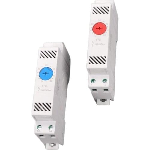 NO (Normally Open)/ NC (Normally Closed) Temperature Controller Compact Mechanical Cabinet Thermostat