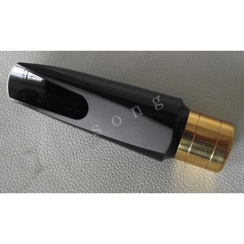 Hard rubber +metal Tenor sax mouthpiece Good material