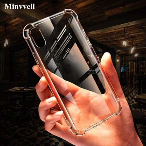 Ultra thin Clear Transparent TPU Silicone Case For iPhone XS MAX XR 6 7 6S Plus Protect Rubber Phone Case For iPhone 8 7 Plus