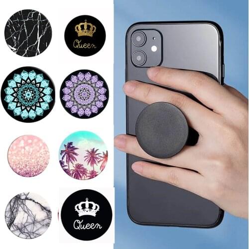 Universal Solid Round Bracket Expanding Stand Grip Tok Finger Ring Holder Griptok For iPhone Samsung Huawei Support