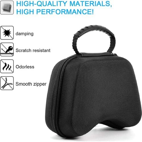 EVA Hard Storage Bag Carrying Case For PS5 Game Controller Housing Shell Shockproof Protective Cover Handbag Accessories HOT
