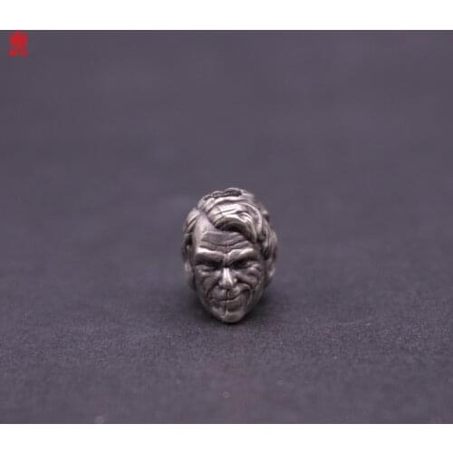 1PC Duke Retro White Copper EDC Paracord Beads Lanyard Pendants Knife Beads Umbrella Rope Cord Necklace Bracelet Beads Pendants