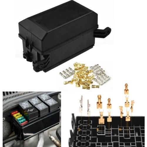 1 Set Car 12 Way Relay Box Fuse Replacement Accessories For All Vehicles