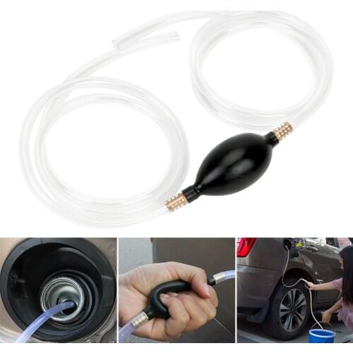 Petrol Diesel Liquid Manual Pump Auto Accessories Fuel Saver PVC Pipe Water Oil Transfer Pump Car Fuel Gas Pump Syphon