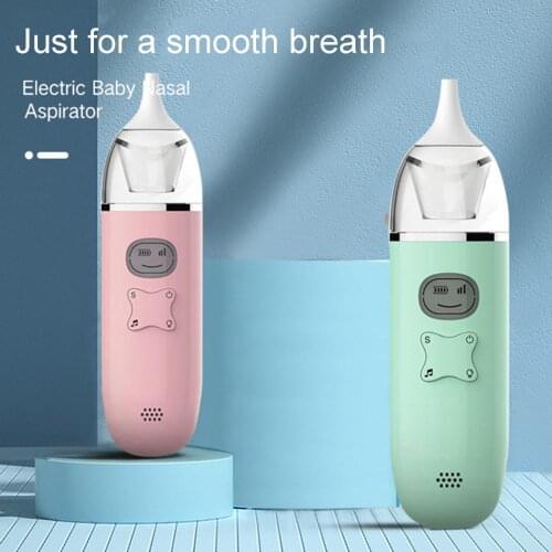 Baby Nasal Aspirator Blackhead Remover 2 in 1 Electric Safe Hygienic Nose Cleaner Silicone Snot Sucker For Child Care Equipment