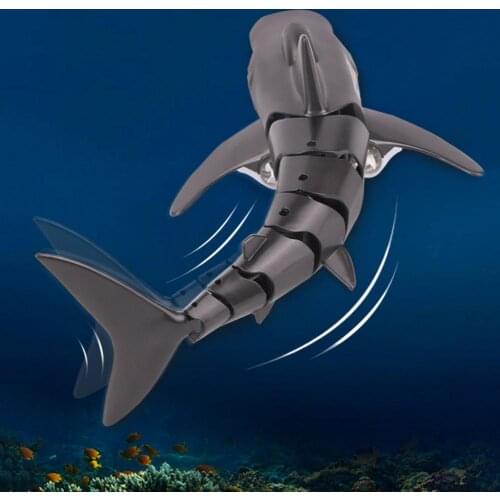 Shark Toy Electric Waterproof 2.4 G High-frequency Remote Control Model Kids Educational Toys for Children Gifts