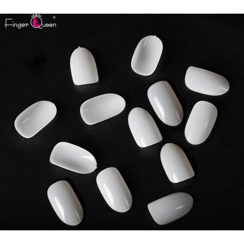 Finger Queen 100Pcs+Box High Quality Excellent Nail Pointy False Nails Faux Nails Easily Decorate Your Fingers