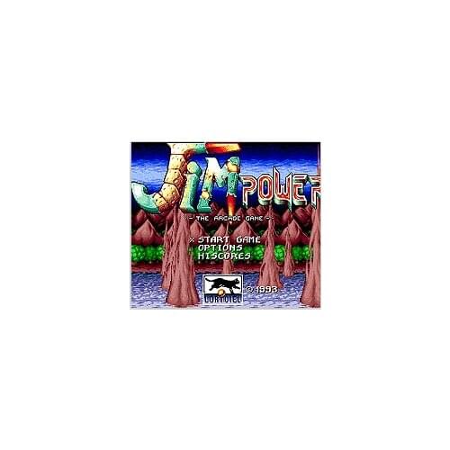 Jim Power - The Arcade Game 16 bit MD Game Card For Sega Mega Drive For Genesis
