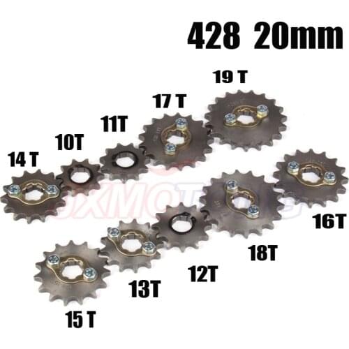 JXMOTONG Chain Sprockets