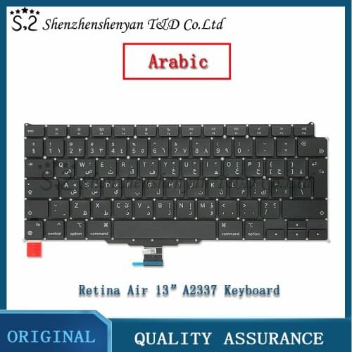 Laptop A2337 Arabic keyboard for Macbook Pro Retina air 13.3 laptop key cap keyboard Brand New M1 EMC 3598 2020 year