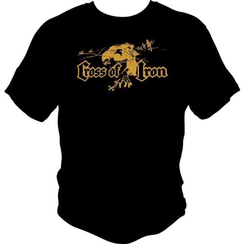 2019 Summer Hot Sale Men T-shirt Cross of Iron Movie POSTER T shirt James Coburn WWII German Werhmacht K98