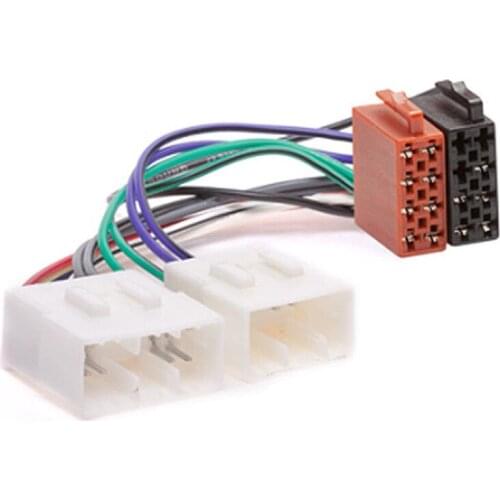 New ISO Standard HARNESS Radio adapter for Ford Festiva WB WD WF for Ford Courier Falcon EF EL