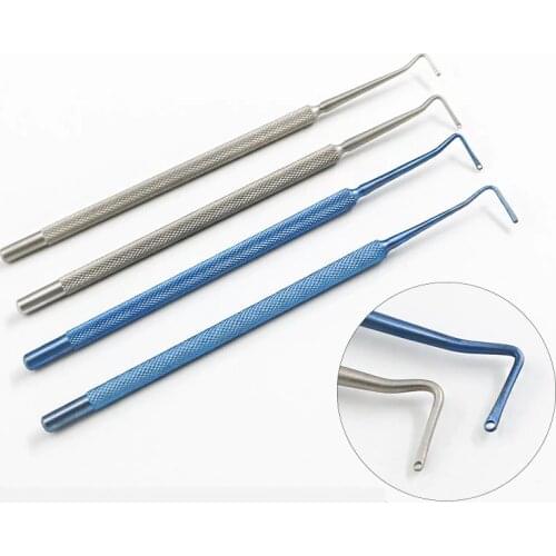 Ophthalmic microscopy equipment Strabismus hook Strabismus hook Perforated/non-perforated Ophthalmic surgical instruments Ophtha