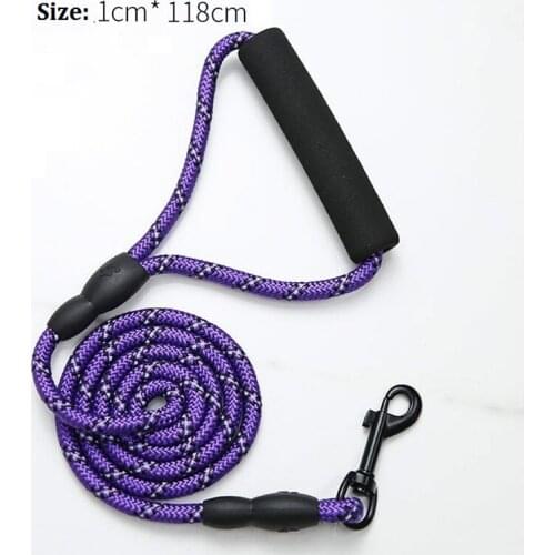 Medium-sized Dog Walking Dog Cat Collar Lead Rope Training Climbing Rope Round Dog Rope