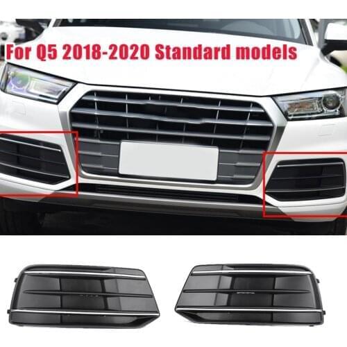 Driver Side Car Front Bumper Fog Light Lamp Grille Cover Trim for - Q5 SQ5 2018 2019 2020