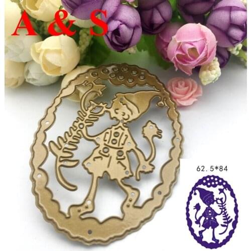 Q28 METAL CUTTING DIES Christmas Boy Scrapbook card invitation paper craft party decor embossing stencil cutter