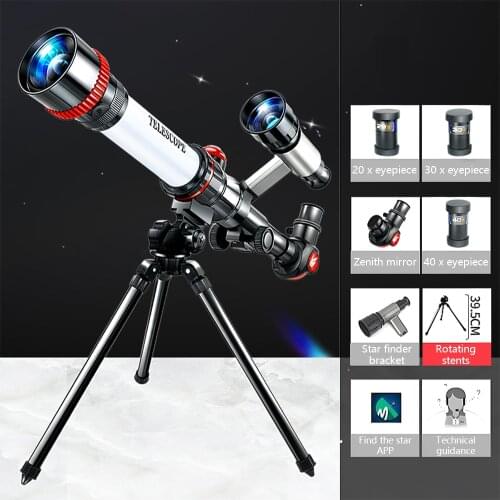 2021 New Children Telescope Astronomical Telescope With Tripod Simulates Science Experiment Monocular For Outdoor Camping