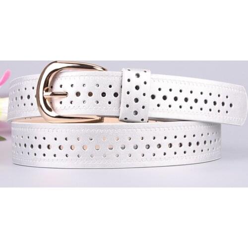 Casual Belt Belt Skirt Skirt Fashion Korean Version of The Belt Decoration Hundred Matching Female Hollow Pin Buckle Student