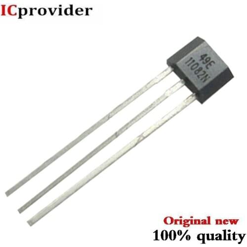 10pcs 49E Hall element SS49E OH49E Hall sensor Hall Effect Sensor