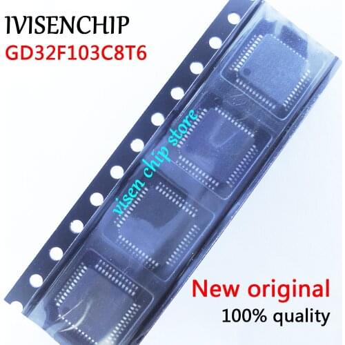 10pcs GD32F103C8T6 GD32F103 C8T6 QFP-48