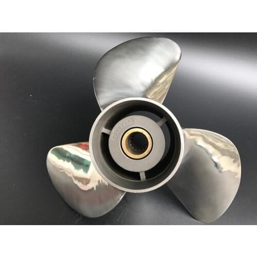 13 1/4x17 For 90HP-140HP BRP propellers STAINLESS STEEL Propeller 15 tooth BRP boat accessories marine propellers