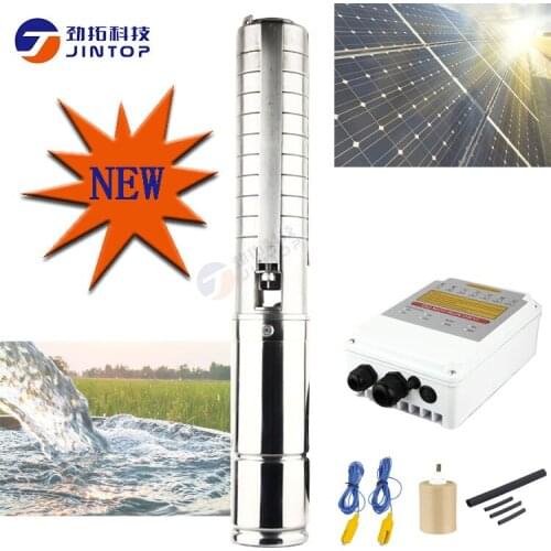 2019 New (MODEL 3JTSC5.0/50-D48/500) JINTOP SOLAR DC CENTRIFUGAL PUMP solar water pump with permanent magnet synchronous motor