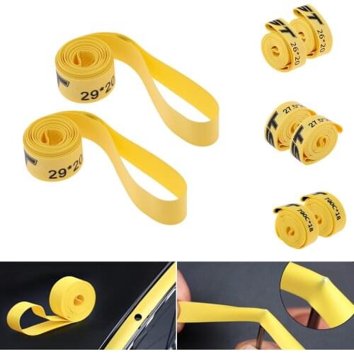 2X MTB Mountain Road Bike Bicycle Tire Tyre Liner Band Tube Protector 18mm/20mm Wide Anti-Puncture Rim Tape Cycling Accessories