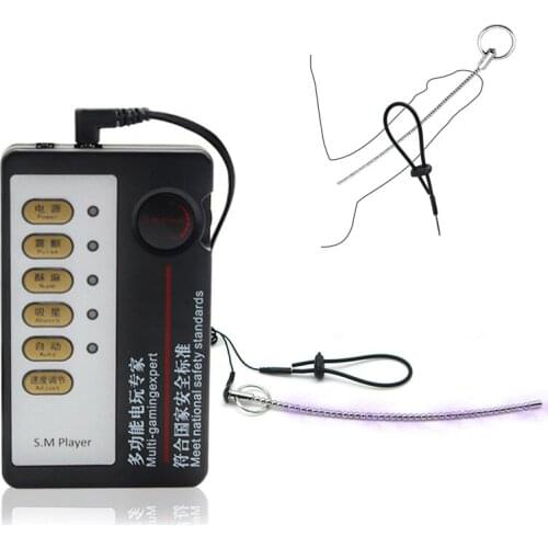 3 Size Long Penis Plug Sex Products Electro Shock Urethral Dilatator Prince Wand Sounding Electric Catheter Sex Toys Penis Rings