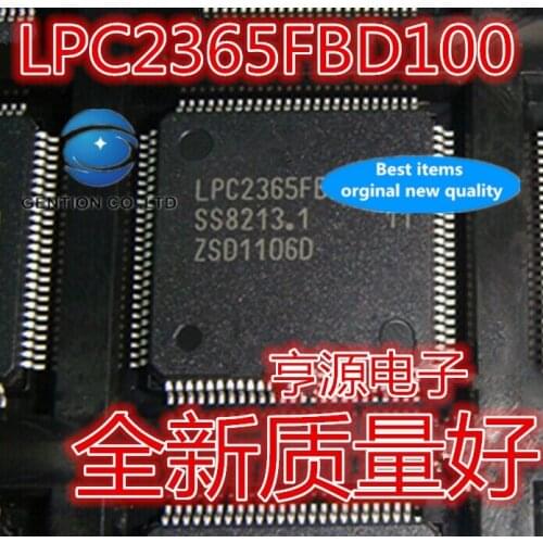 5pcs real photo 100% new and orginal LPC2365FBD100 LPC2365FBD LPC2365 LQFP100 spot