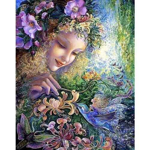 DIY 5D Diamond Painting Canvas Gift Full Round Diamond Mosaic Cross Stitch Pattern Hand Embroidery Decoration Household Goods