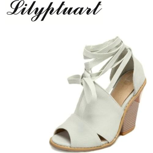 Summer white and black womens fishmouth sandals fashion cross strap platform heels sexy party heels open toe shoes