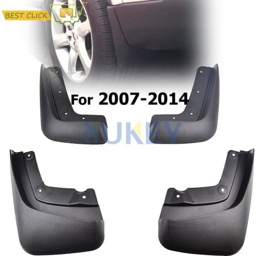 Front Rear Car Mud Flaps For VOLVO XC90 2007-2014 Mudflaps 2008 2009 2010 2011 2012 2013 Splash Guards Mud Flap Mudguards Fender