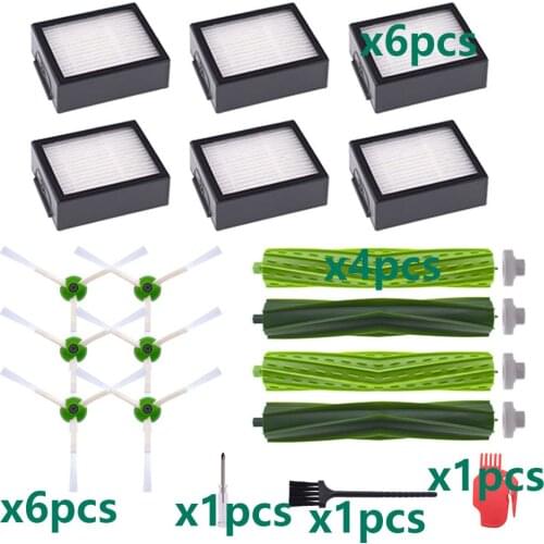 Filter Main Roller Side Brush Dust Bag for iRobot Roomba e i Series E5 E6 i3 i6 i7+ Plus Robot Vacuum Cleaner Replacement Parts