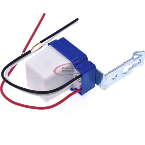 Switch Automatic Auto On Off Photocell street Light Switch 50-60Hz 10A Photo Control Photoswitch Sensor DC 12V 24V AC 220V