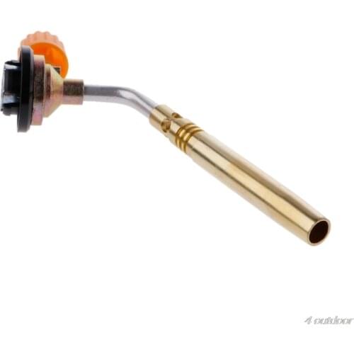 Flamethrower Burner Butane Gas Blow Torch Hand Ignition Camping Welding BBQ Tool M01 21 Dropshipping