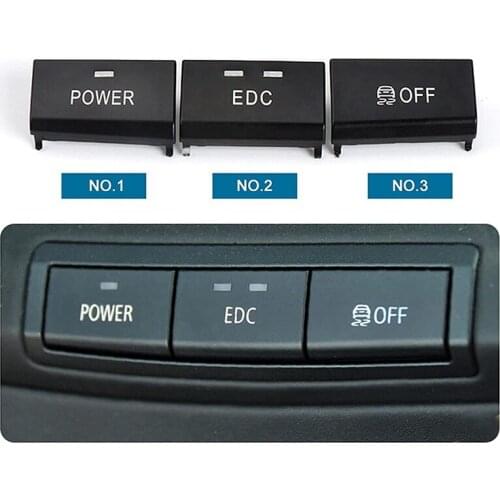 Car Center Console Switch Button Multi-Function Switch Button for BMW- 3 Series M3 E90 E92 E93 61317841136