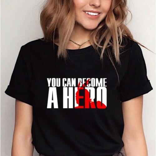 Summer Hot Sale Japanese Anime My Hero Academy T-shirt Newest Fashion Anime Shirt Womens Short-sleev Harajuku O-neck Streetwear