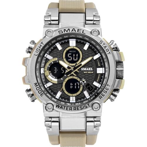 Men Watches 2020 Fashion SMEAL Watch Shock Resistant Waterproof Quartz Clock Military Watches Men Relogio Masculino reloj hombre