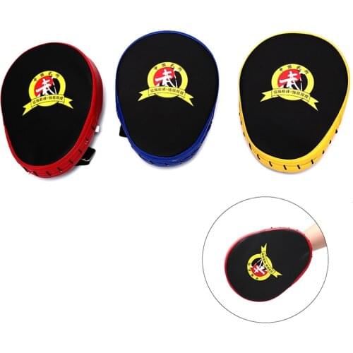 Hand Target Martial Thai Kick Pad Kit Black Karate Training Mitt Focus Punch Pads Sparring Boxing Bag Fitness Punch Pad