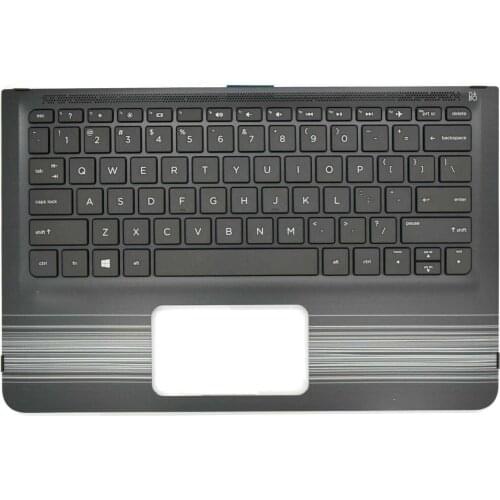 New Palmrest Upper Case with US Keyboard For HP Pavilion x360 11-U 11-u027TU