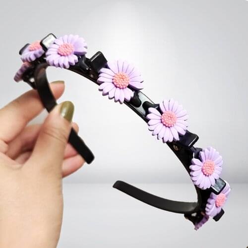 Non-Slip Alice Hairband Pearl Headband Children Hair Bands Hoop Claws Clips Double Bangs Hairstyle Hair Accessories Hairpins