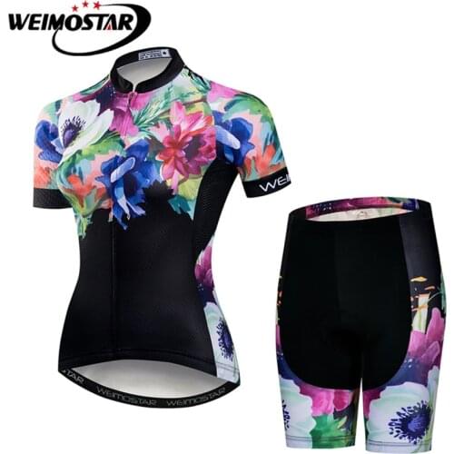 Weimostar Cycling Clothing / Cycling Jersey /Bicycle Team Roupa Ciclismo bike Outdoor bicicleta Sportswear Short Sleeve Suite