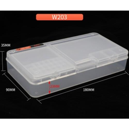 W203 Plastic Multifunctiona Storage Box For IPhone Motherboard LCD Screen Chip Storage Box Tool