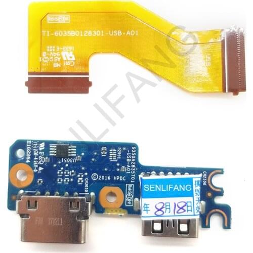 Well Tested for HP EliteBook 850 G3 840 G3 Laptop USB + VGA Board W/ Cable 6050A2835701 pulled Refurbished