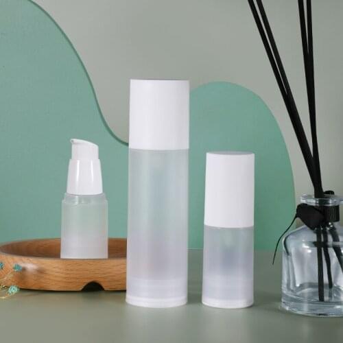 Empty 15ML 20ML 30ML 50ML Cosmetic Bottle Vacuum Lotion Bottles Refillable Essential Oil Cream Packaging Container Travel Bottle